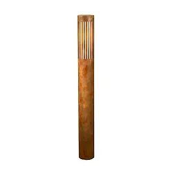 path light PISTOIA E27 IP54, rust dimmable