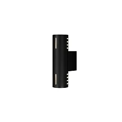 outdoor wall luminaire CUNEO UP/DOWN E27 IP54, black dimmable