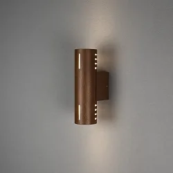 Luminaire mural d’extérieur CUNEO UP/DOWN E27 IP54, rouille gradable