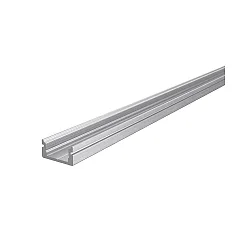 Profil en U AU-01-08 plat argent