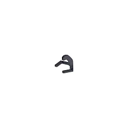 Clip de fixation PENCIL MODULO LUCE lot de 2, gris foncé