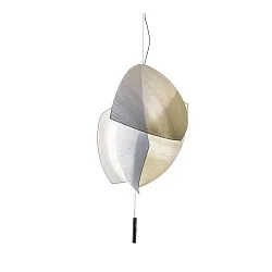 Luminaire à suspension VOILES BIG LED IP20, chrome gradable