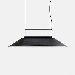Luminaire à suspension SHOEMAKER LED IP20, noir gradable