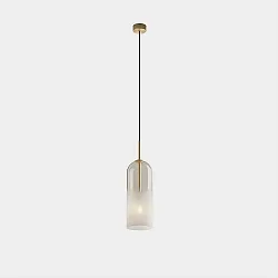 Luminaire à suspension GLAM E14 IP20, or