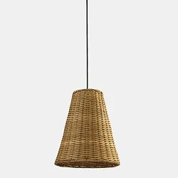 Luminaire à suspension CARIBE E27 IP20, marron