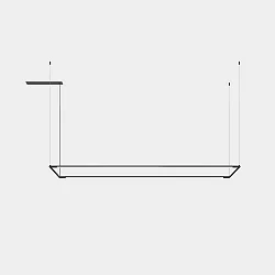 Luminaire à suspension TUBS MODULAR LED IP20, noir gradable