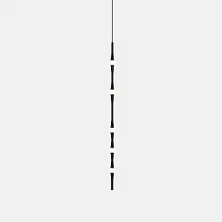 Luminaire à suspension DEW LED IP20, noir gradable