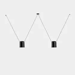 Luminaire à suspension ATTIC 2 à 2 flammes E27 IP20