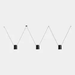 Luminaire à suspension ATTIC 3 3 flammes E27 IP20