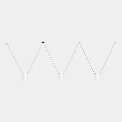 Luminaire à suspension ATTIC 3 3 flammes E27 IP20