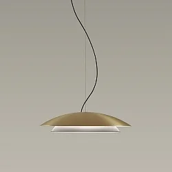Luminaire à suspension NOWAY BIG LED IP20, or mat