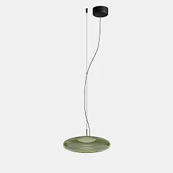 Luminaire à suspension PLAT SURFACE (LIGHT FOR LIFE) avec abat-jour, CCT Switch, réglable, avec diffuseur IP20