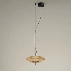 Luminaire à suspension PLAT RECESSED (PHASE) avec abat-jour, CCT Switch, réglable, avec diffuseur IP20