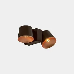 Applique et plafonnier DRONE DOUBLE LED à 2 flammes IP20, gradable