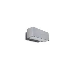 outdoor wall luminaire AFRODITA LED DOUBLE EMISSION - 30CM up / down IP66, grey dimmable