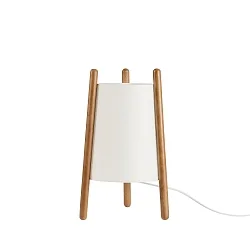 Lampe de table WOODY avec interrupteur E27 IP20