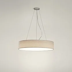 Applique et plafonnier BOL 450MM commutable IP23, couleur sable 
