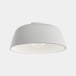 Applique et plafonnier MISO Ø 433MM E27 IP20, blanc mat gradable