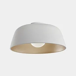 Applique et plafonnier MISO Ø 433MM E27 IP20, blanc mat gradable