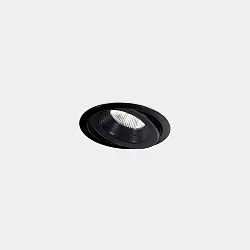 Plafonnier encastré DAKO ADJUSTABLE 100MM pivotant, bloc d'alimentation inclus, commutable IP66, noir 