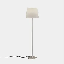 Lampadaire METRICA E27, ecran excl, nickel