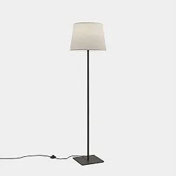 Lampadaire METRICA SQUARE E27, ecran excl, noir