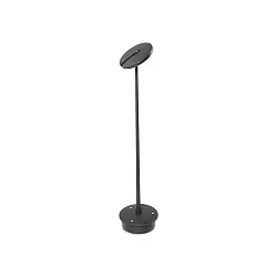 Luminaire d'allées INVISIBLE LED IP54, noir  gradable