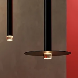Disque métallique, noir 