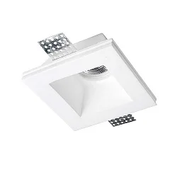 spot GES RECESSED SQUARE GU5,3 IP23, white