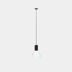 Luminaire à suspension IRIS PENJANT TRIMLESS contrôlable par DALI IP20, noir gradable
