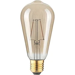 Ampoule Edison forme d'ampoule ST64 GOLD commutable ST64 clair E27 2,5W 180lm 1800K 320° CRI 80-89 