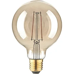 Globe de filament d'ampoule G95 GOLD commutable G95 clair E27 4,5W 400lm 1800K 320° CRI 80-89 