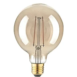 Globe de filament d'ampoule G125 GOLD commutable G125 clair E27 2,5W 200lm 1800K 320° CRI 80-89 