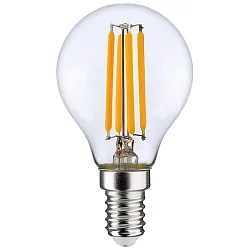 Ampoule à filament forme de gouttes P45 E14 4,5W 470lm 2700K 320° CRI 80 