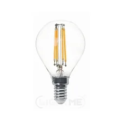 Ampoule à filament forme de gouttes P45 dimmable E14 4,5W 470lm 2700K CRI 80 gradable