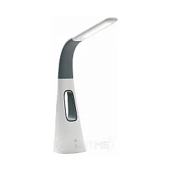 Lampe de table FANLIGHT dimmable, gris, blanche gradable