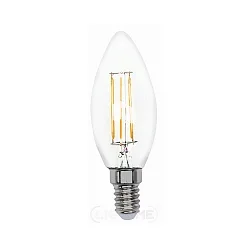 Ampoule à filament forme bougie C35 E14 4,5W 470lm 4000K 320° CRI 80 