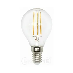 Ampoule à filament forme de gouttes P45 E14 4,5W 470lm 4000K CRI 80 