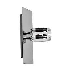 Mirror luminaire for walls ONNA LED Up&Down, IP44, CCT, incl. 2x GX53, à 6W 2700K/4000K 400lm, chrome