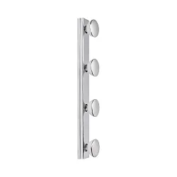 Mirror luminaire for walls HOLLYWOOD, 4-flame, IP44, incl. 4x GU10 5W 2700K/4000K 350lm, chrome