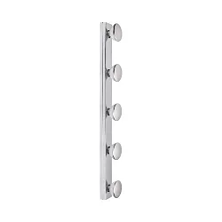 Luminaire de miroir AQUA HOLLYWOOD SPL 5 flammes, CCT Switch GU10 IP44, noir mat 