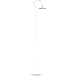 Lampadaire SIMPLESSA GU10, chrome, blanche gradable