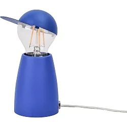Lampe de table DON ELEKTRO E27, bleu 