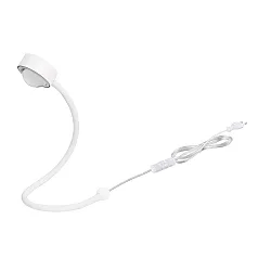 Lampe de table POWERLENS SNAKE pliable GX53 IP20, mat, satiné, blanche