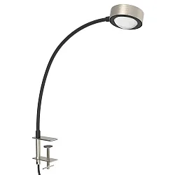 Lampe de table POWERLENS FLEX pliable GX53 IP20, mat, satiné, titane