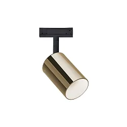 1-Projecteur monophasé DESIGNLINE TUBE PRO SPOT GU10 IP20, laiton