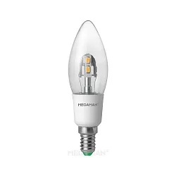 Lampe en forme de bougie LED C35 E14 3W 250lm 2800K 330° CRI 80 