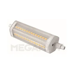 Lampe à tige LED R7s 118mm RETROFIT dimmable R7s 13W 1521lm 2800K 330° CRI 80 gradable