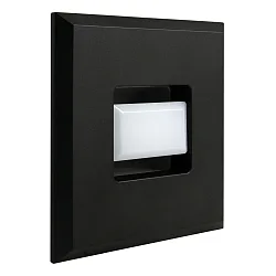 Luminaire d'encastrement mural TINA SQUARE angulaire, rotatif, direct / indirect, commutable IP22, blanche 