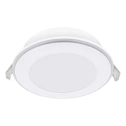 Downlight KAYLA / DA 130MM rigide, version pour montage encastré IP20, blanche gradable